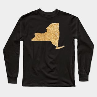 Golden New York Long Sleeve T-Shirt